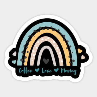 Coffee ♥️ love ♥️ moving | valentine day ♥️ Sticker